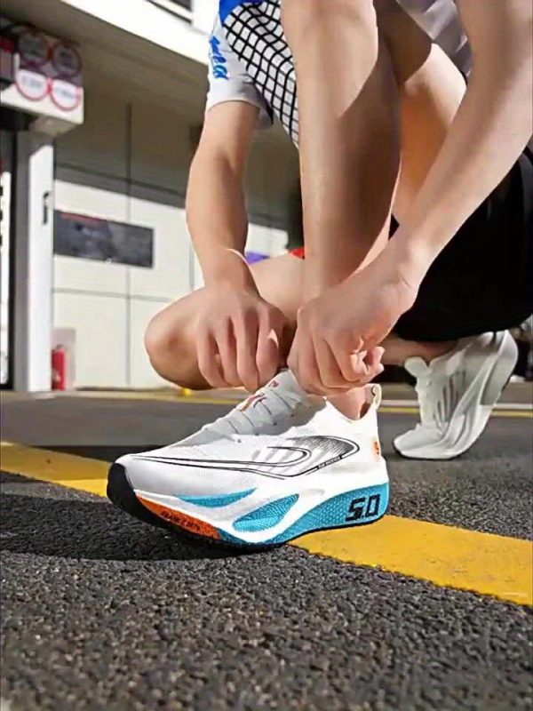 Chaussures de Course de Vitesse, Technologie Carbone Véritable