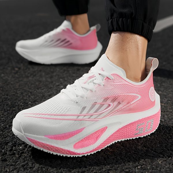 Chaussures de Course de Vitesse, Technologie Carbone Véritable