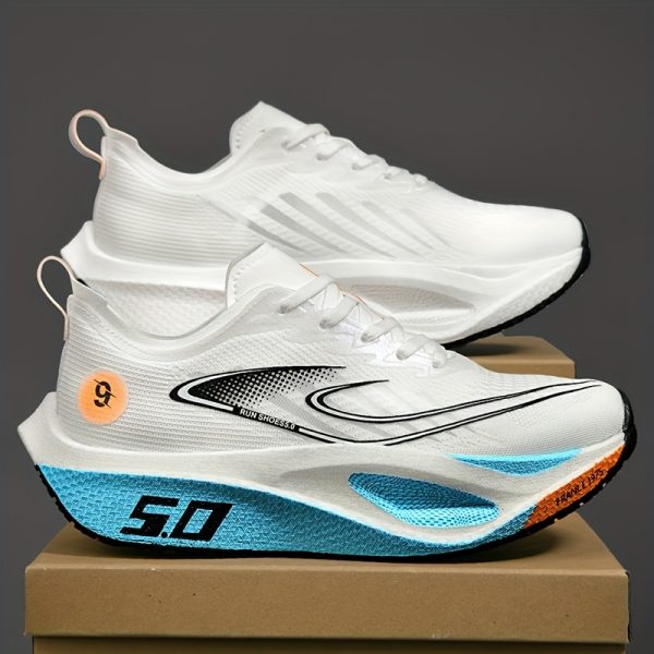 Chaussures de Course de Vitesse, Technologie Carbone Véritable