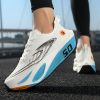 Chaussures de Course de Vitesse, Technologie Carbone Véritable