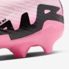 Chaussures de Football Hommes Basses Nike Mercurial Vapor 15 Academy - Coussinets Zoom Air, Durables pour Pelouse Synthétique MG, Conception Respirante à Lacets, Semelle Antidérapante en Caoutchouc, Entraînement et Match Toutes Saisons (Rose/Noir), Accessoires de Football