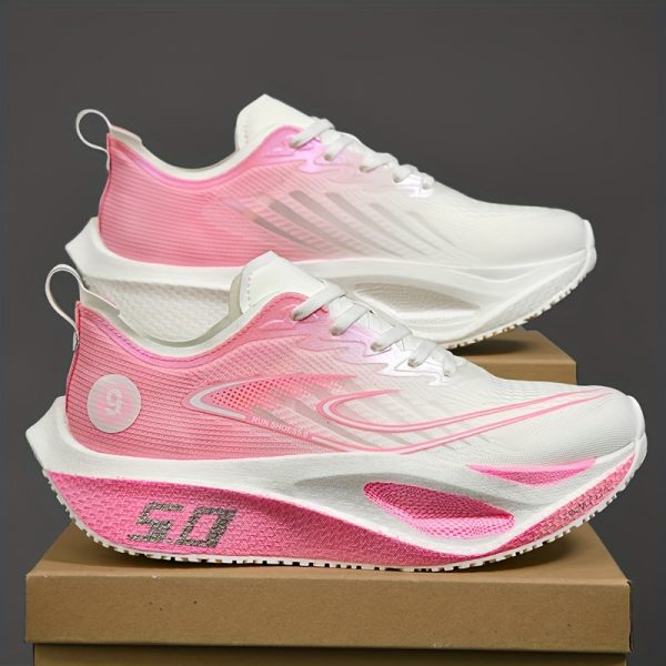 Chaussures de Course de Vitesse, Technologie Carbone Véritable