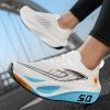 Chaussures de Course de Vitesse, Technologie Carbone Véritable