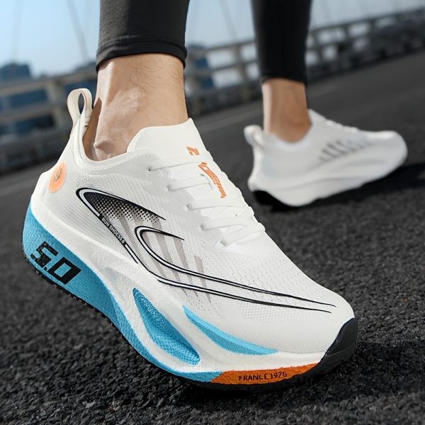 Chaussures de Course de Vitesse, Technologie Carbone Véritable
